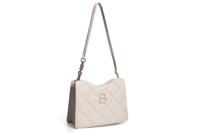 Lucky Bees Bolso de Hombro Crema Lucky Bees Bolso de Hombro Crema